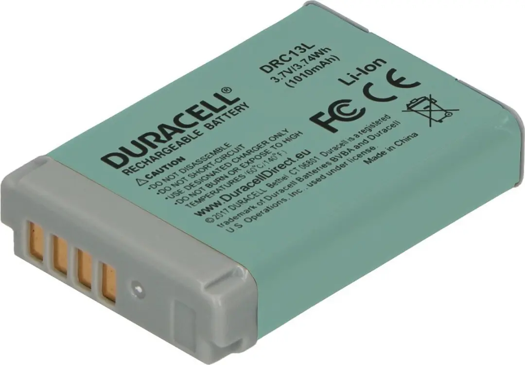 Duracell NB-13L Accu - 1010mAh - Canon Compactcamera
