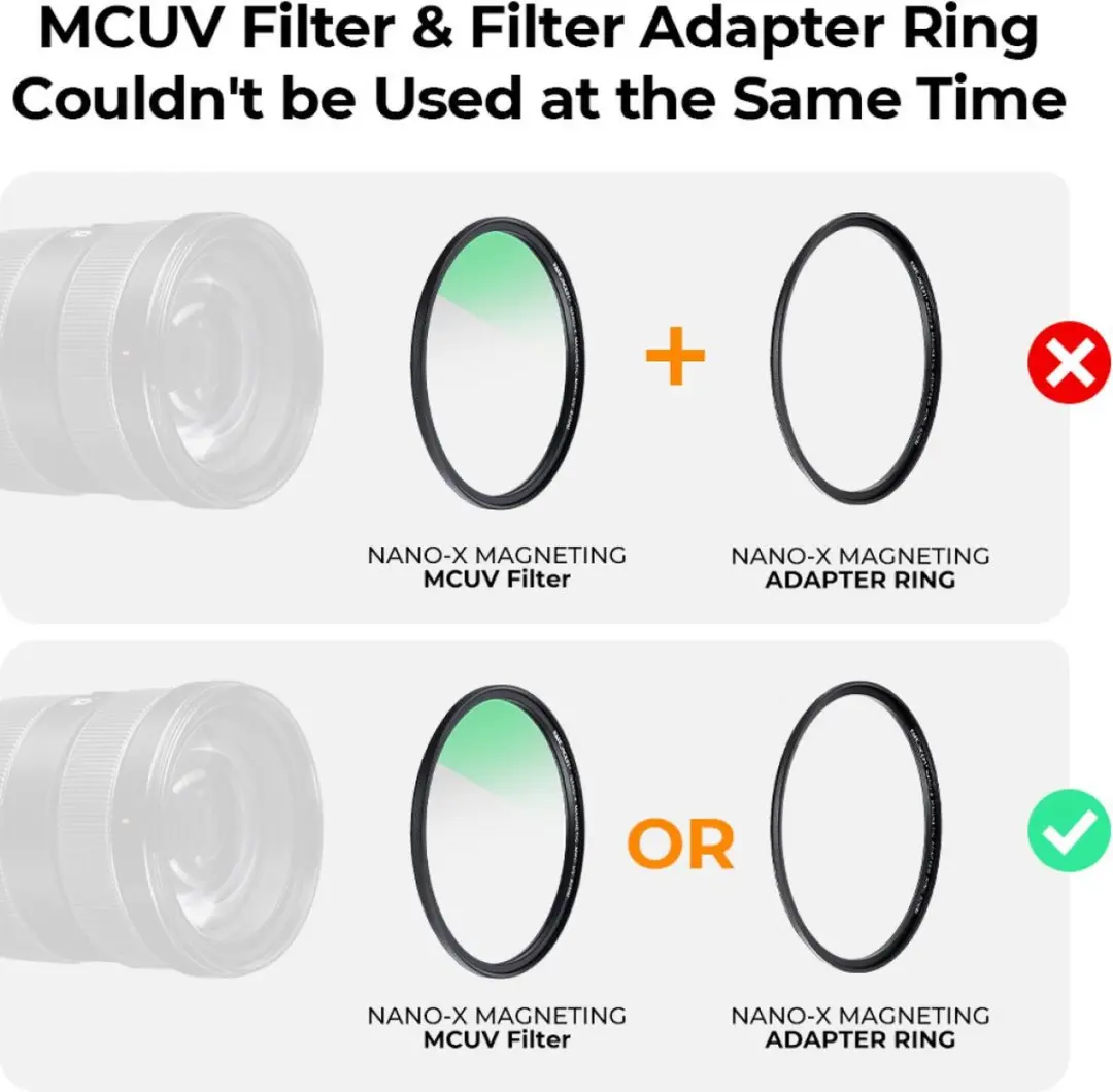 K&F Concept Magnetic Filterkit 52mm - ND1000/CPL/UV - 4 filters