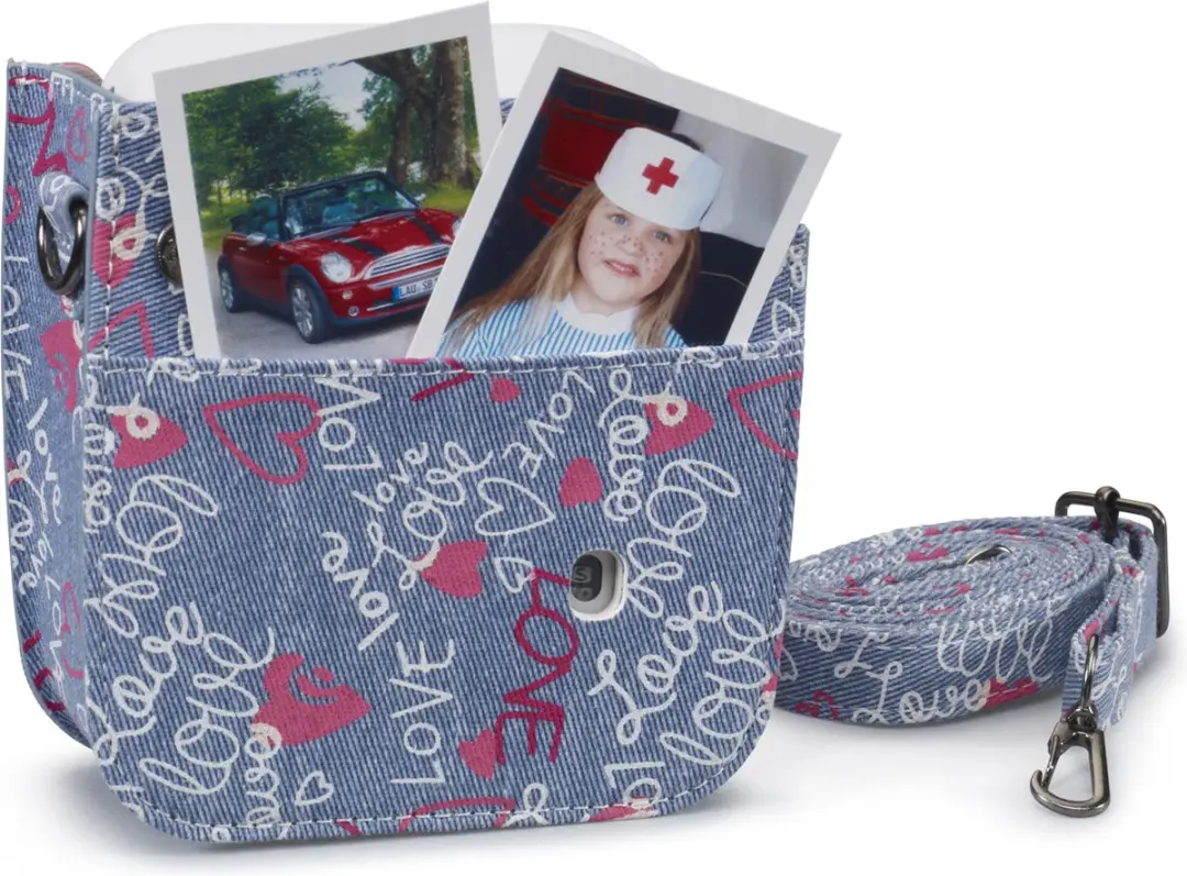Cullmann Rio Fit 120 Love Snuittas - Grijs - Fujifilm Instax Mini 12