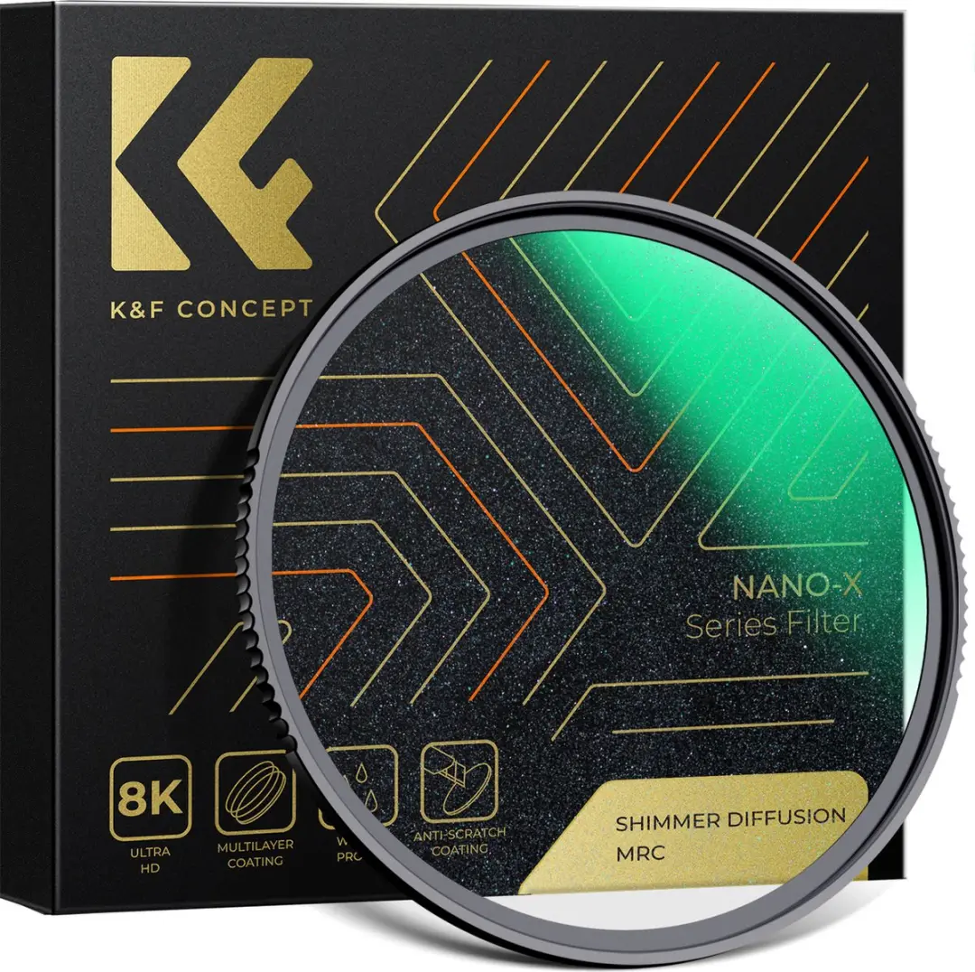 K&F Concept 77mm Shimmer Diffusion Nano-X HD Filter