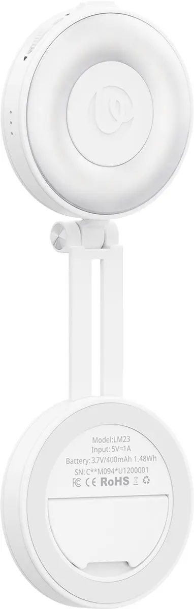 Ulanzi LM23 Ringlamp - MagSafe - 8500K - Wit