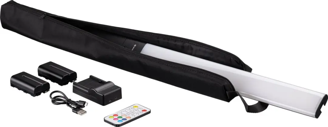 Bresser BR-20RGB LED Tube 20W - RGB Accu met 13 Effecten