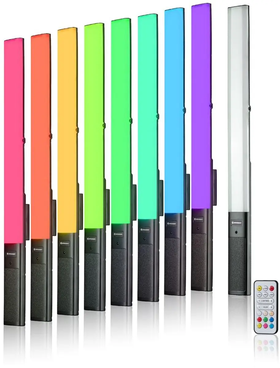 Bresser BR-20RGB LED Tube 20W - RGB Accu met 13 Effecten - afbeelding 6 van 6