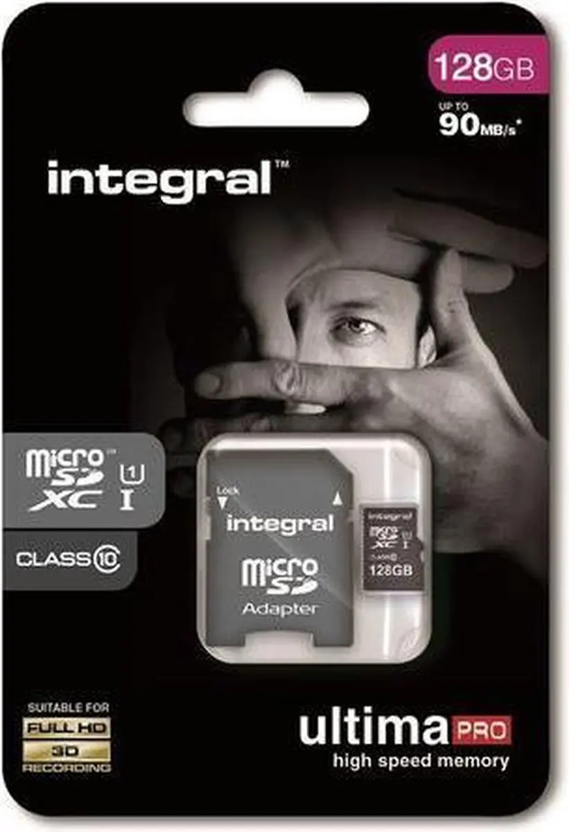 Integral INMSDX128G10-90U1 Geheugenkaart 128GB