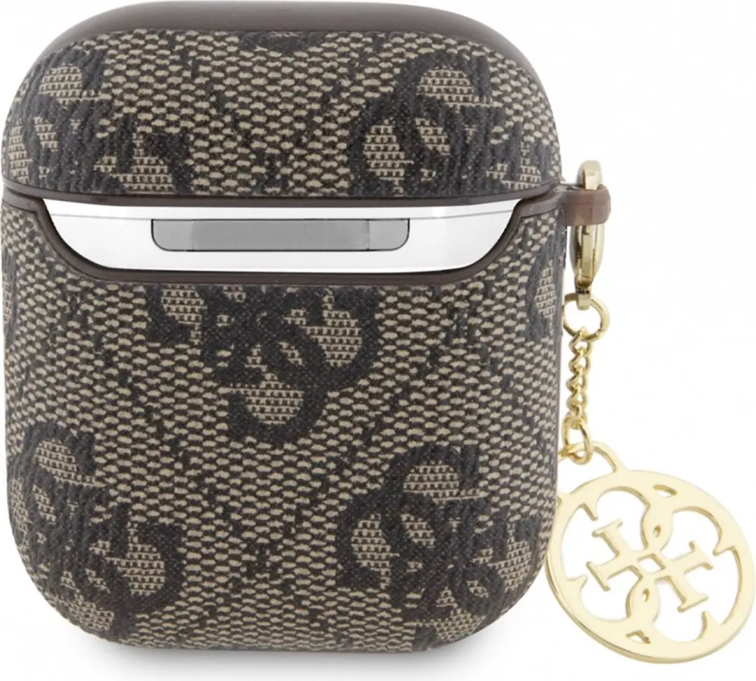 Guess Funda Charm PU 4G AirPods Case - Bruin
