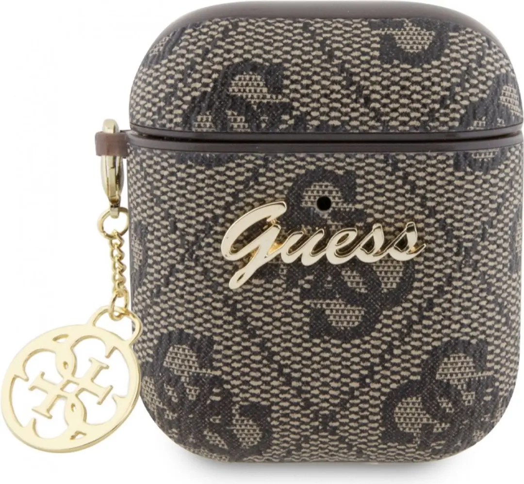 GUESS funda CHARM PU 4G Airpods 1/2 MARRON