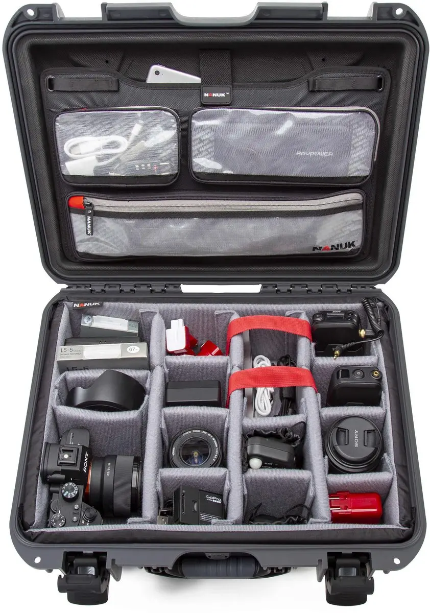 Nanuk 930 Pro Photo Kit Koffer - Graphite