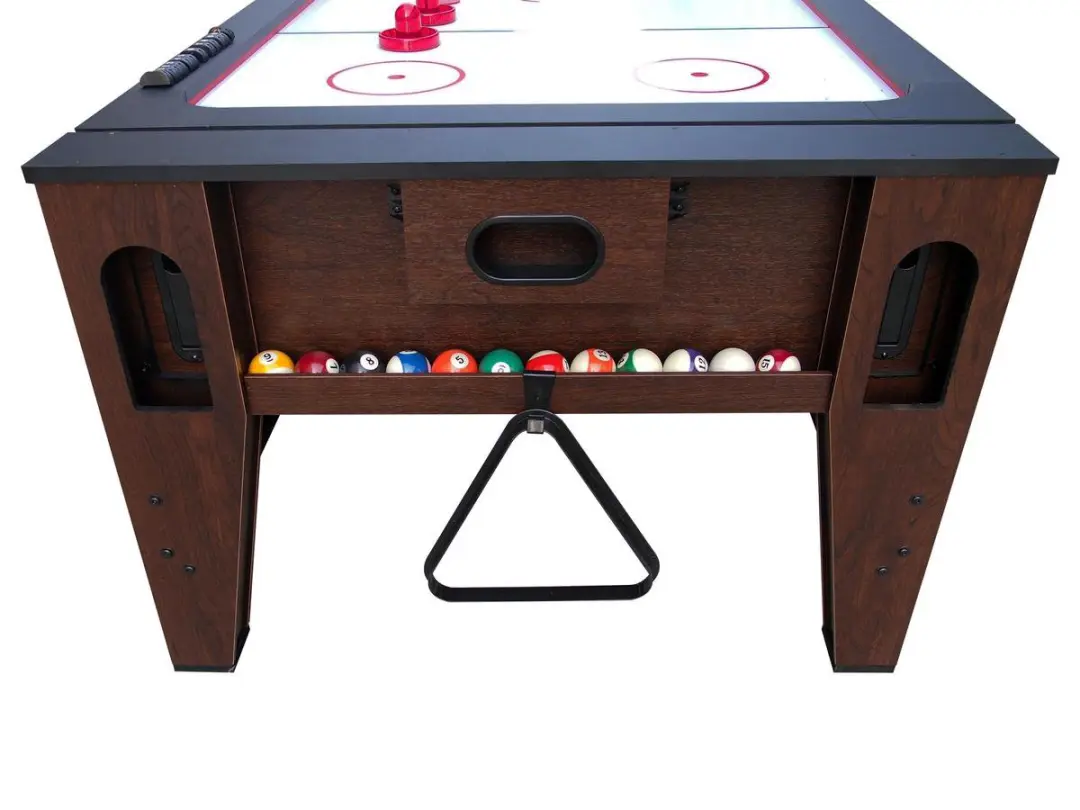 Cougar Reverso 6ft Pool & Airhockeytafel - 177x92cm - Rood