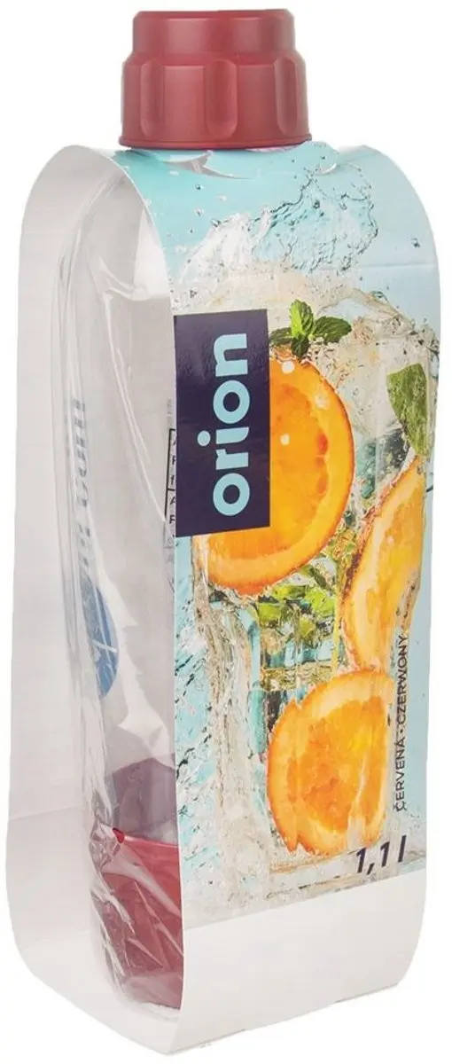 Orion AquaDream Rode Watervoorraadfles 1,1L - Transparant