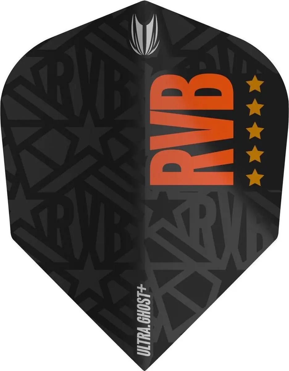 Target Darts TA-334020 Dartflights RVB95 G2 - Zwart/Oranje