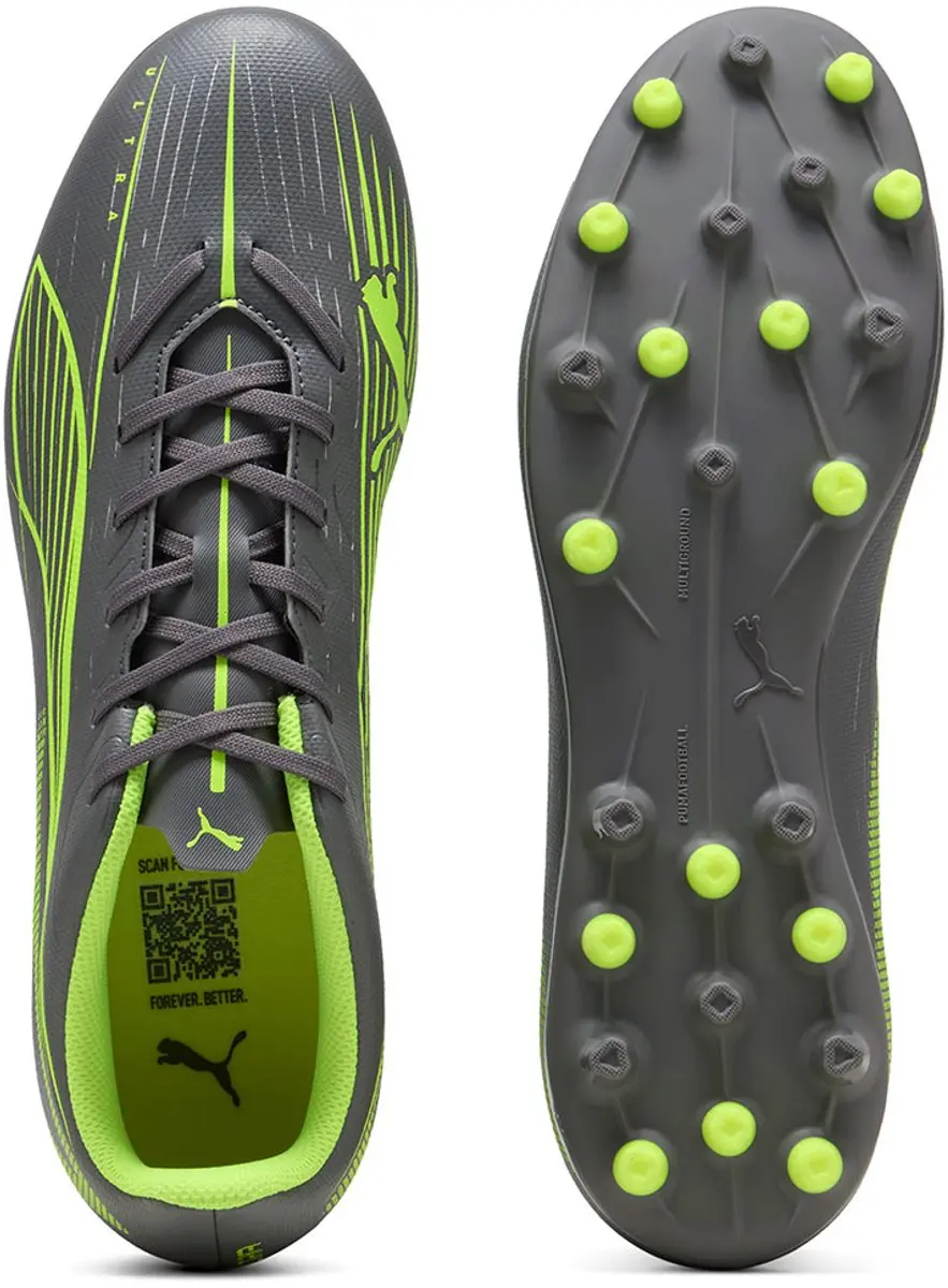 PUMA Ultra 5 Play MG Voetbalschoenen - EU 42 - Grijs