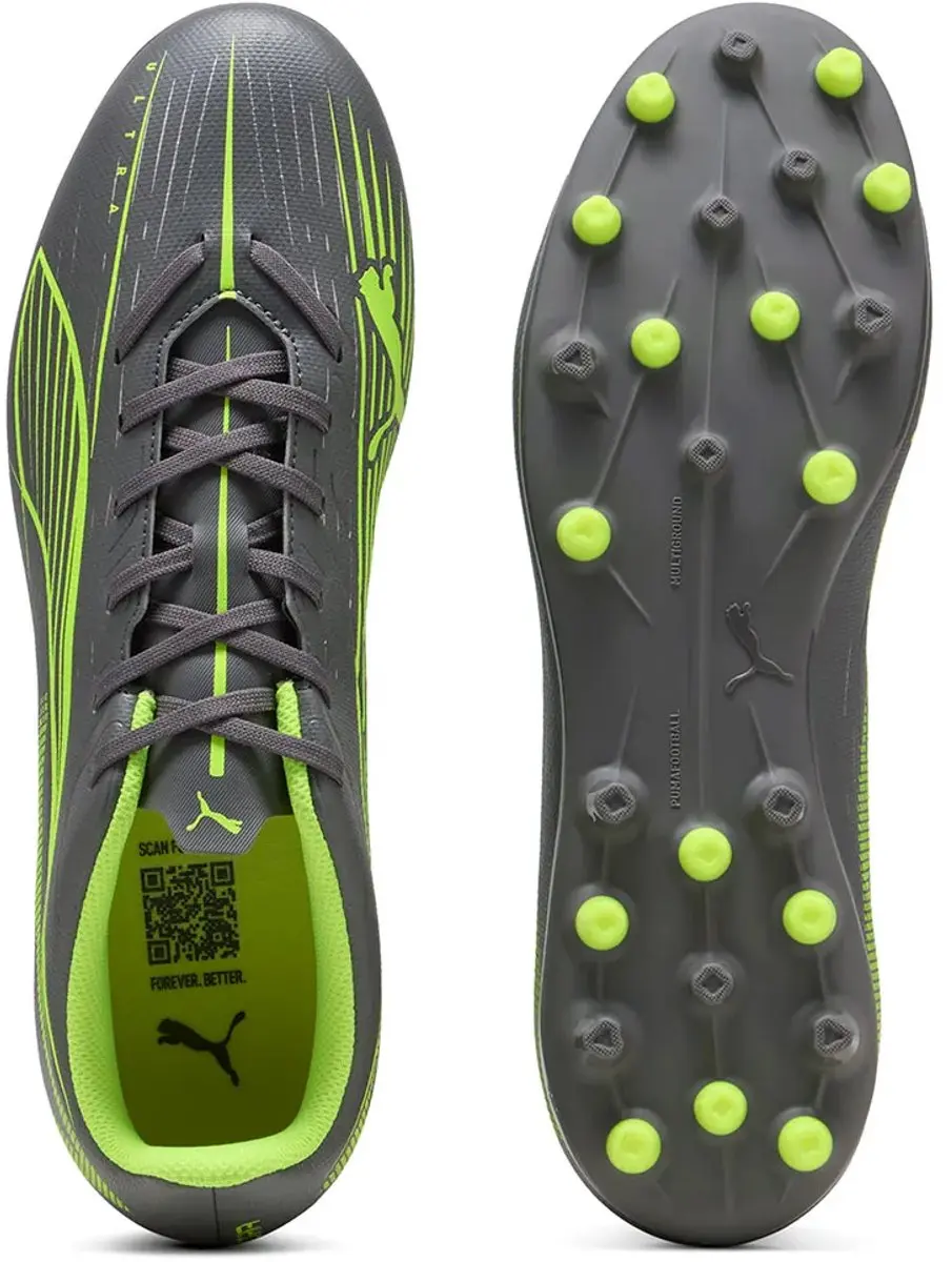 PUMA Ultra 5 Play MG Voetbalschoenen - EU 42 - Grijs