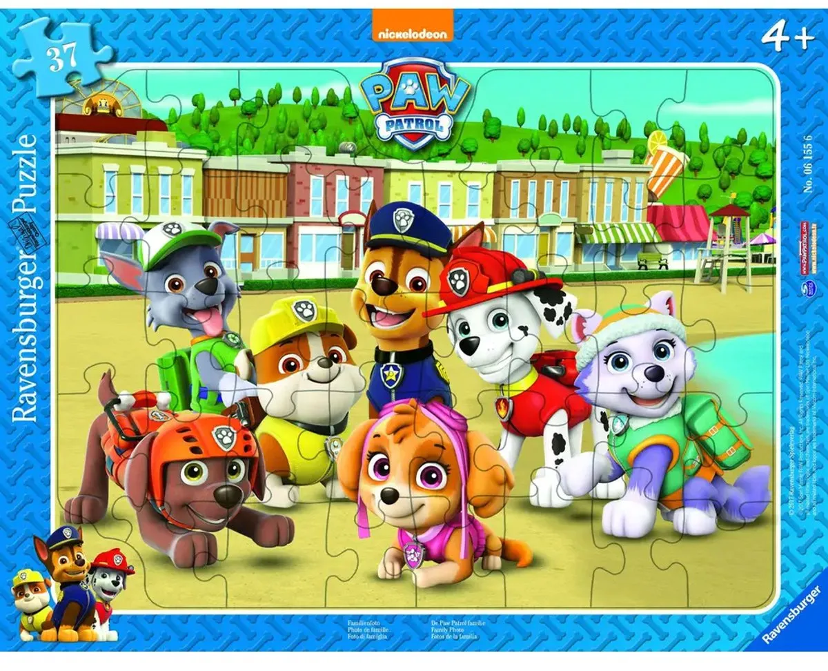 Ravensburger PAW Patrol Familie Foto Puzzel 37 Stuks - Multicolor
