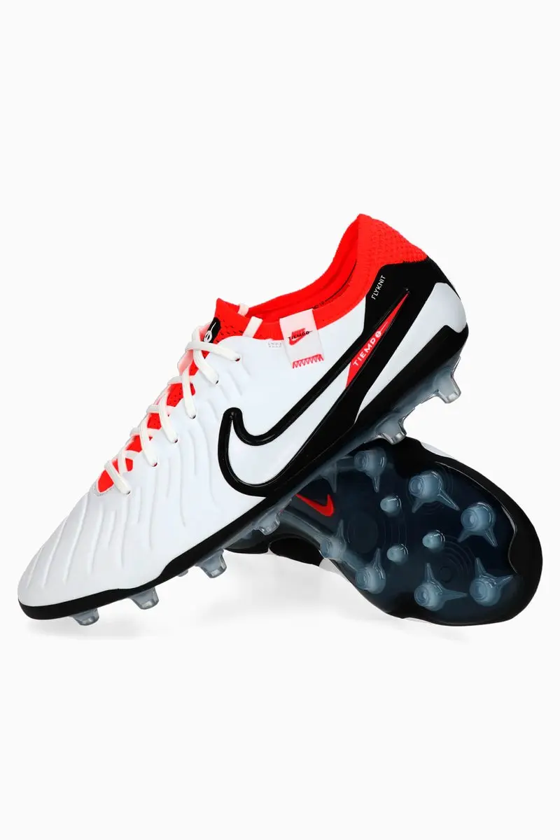 Nike Tiempo Legend Elite AG-PRO Voetbalschoenen 44 - Wit/Rood/Zwart