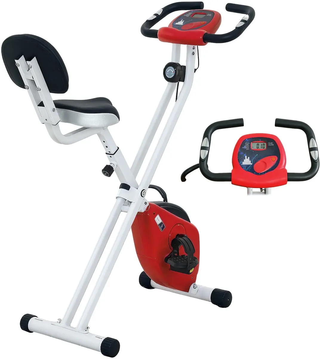 Homcom Magnetische Hometrainer 43x97x109cm