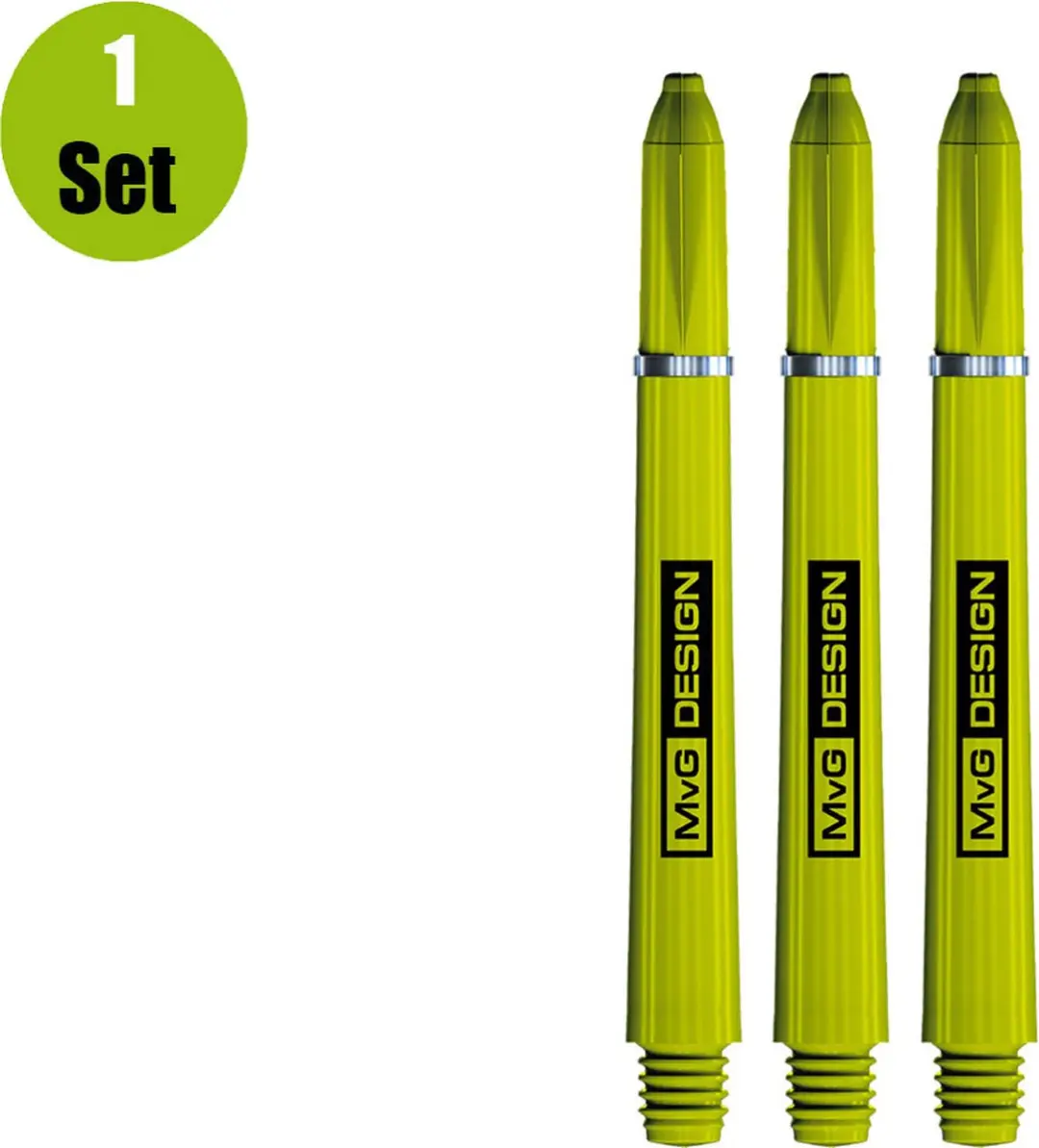 Winmau Michael van Gerwen Ring Grip MvG Design 7100-107 - 3 Stuks - Groen