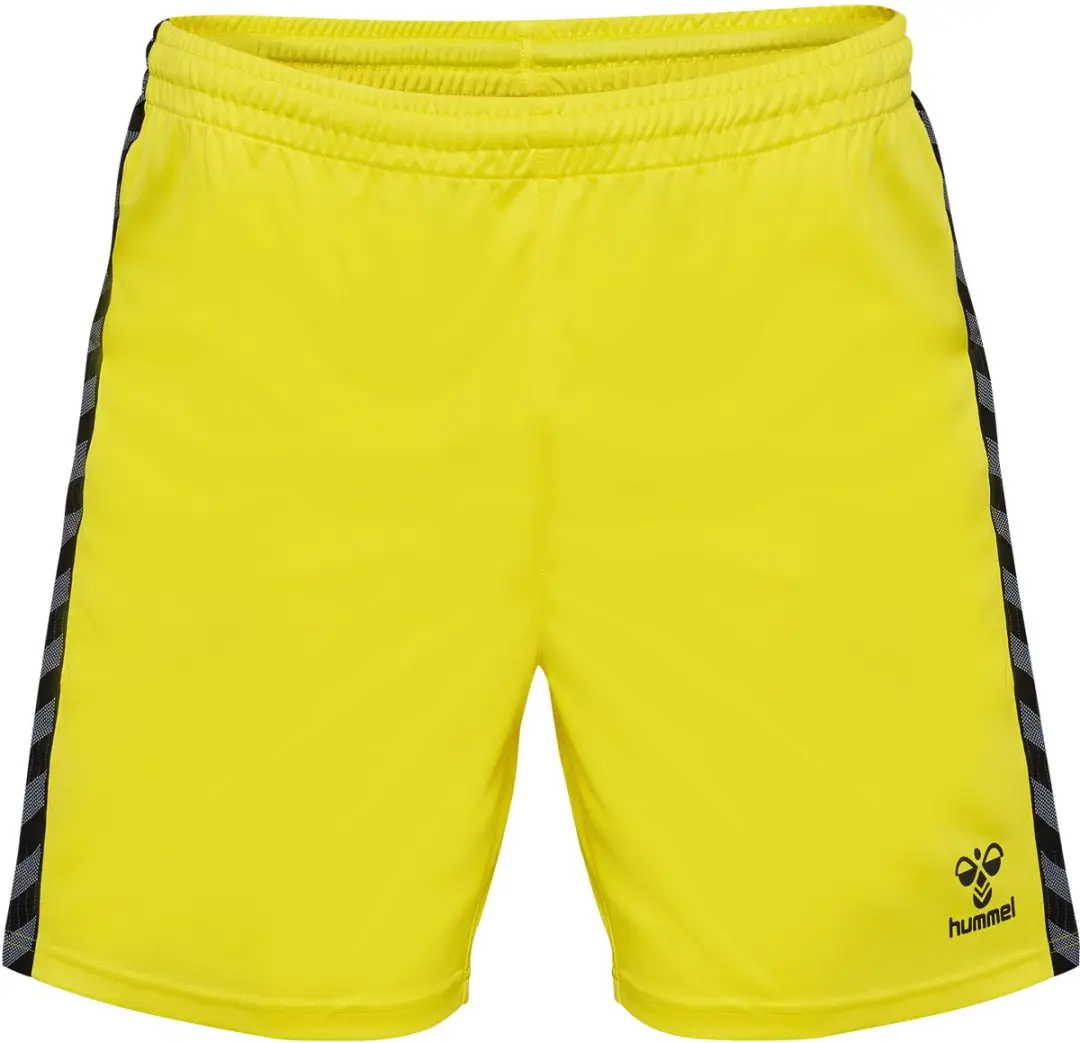 Hummel-short Hmlauthentic Pl Short Blazing Yellow