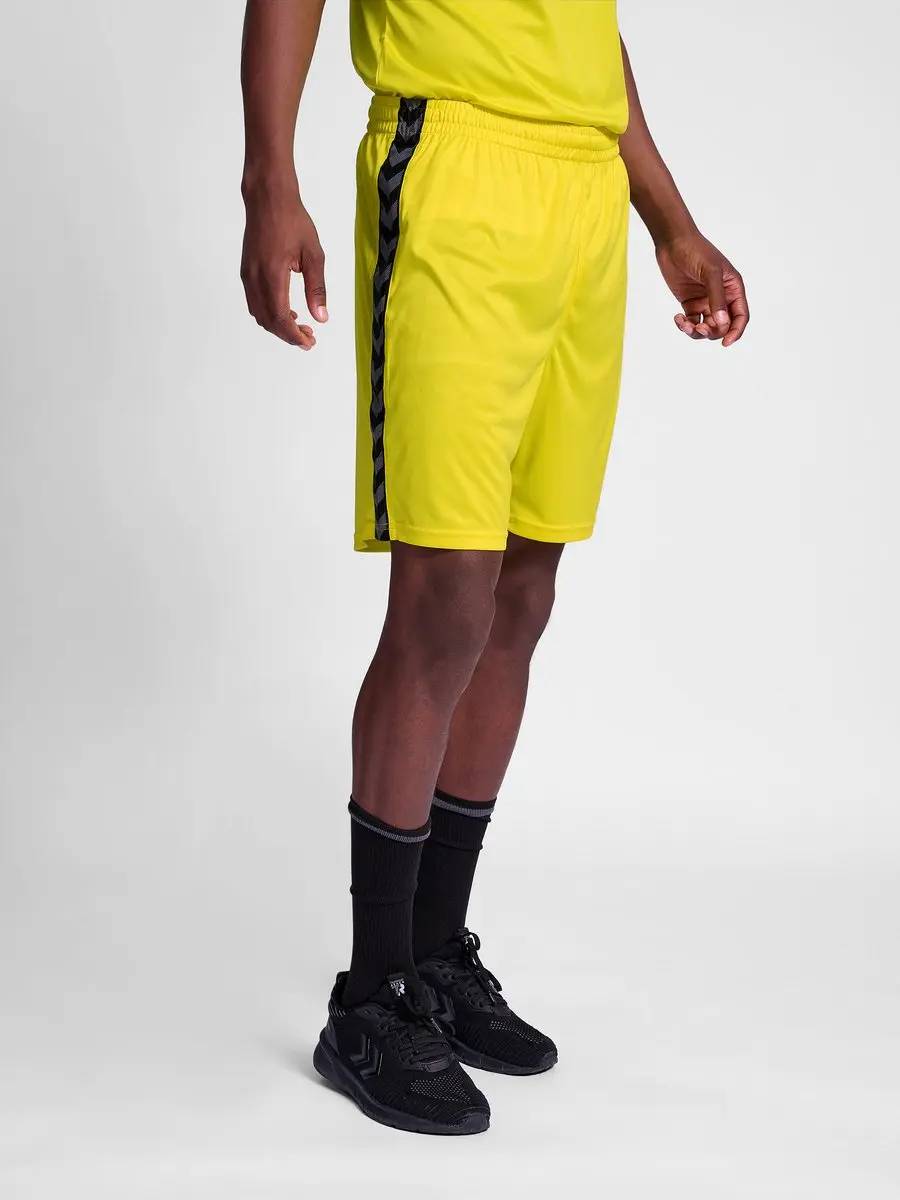 hummel HmlAuthentic PL Short Blazing Yellow - XL