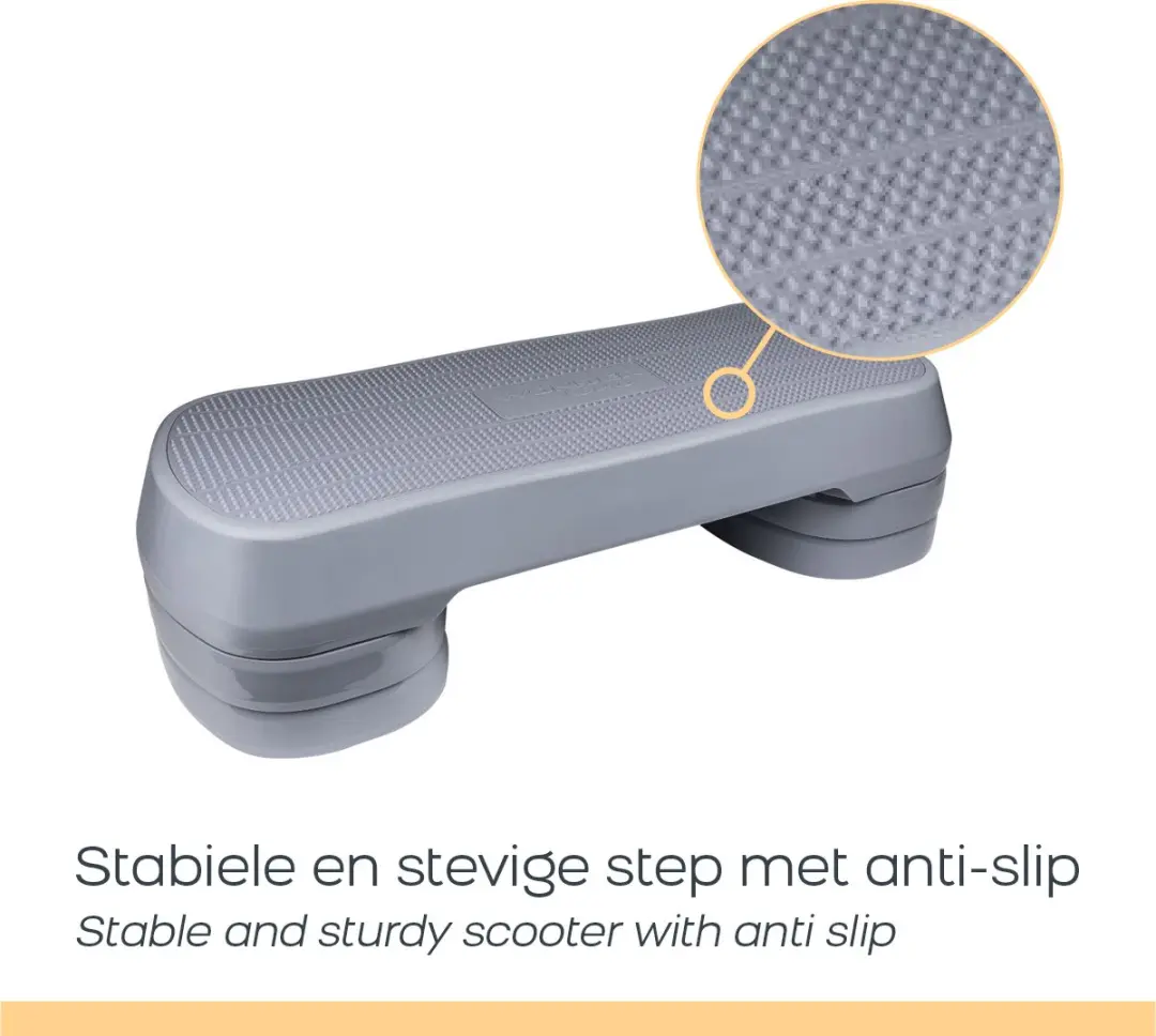 Wonder Core Fitness Aerobic Step - Grijs