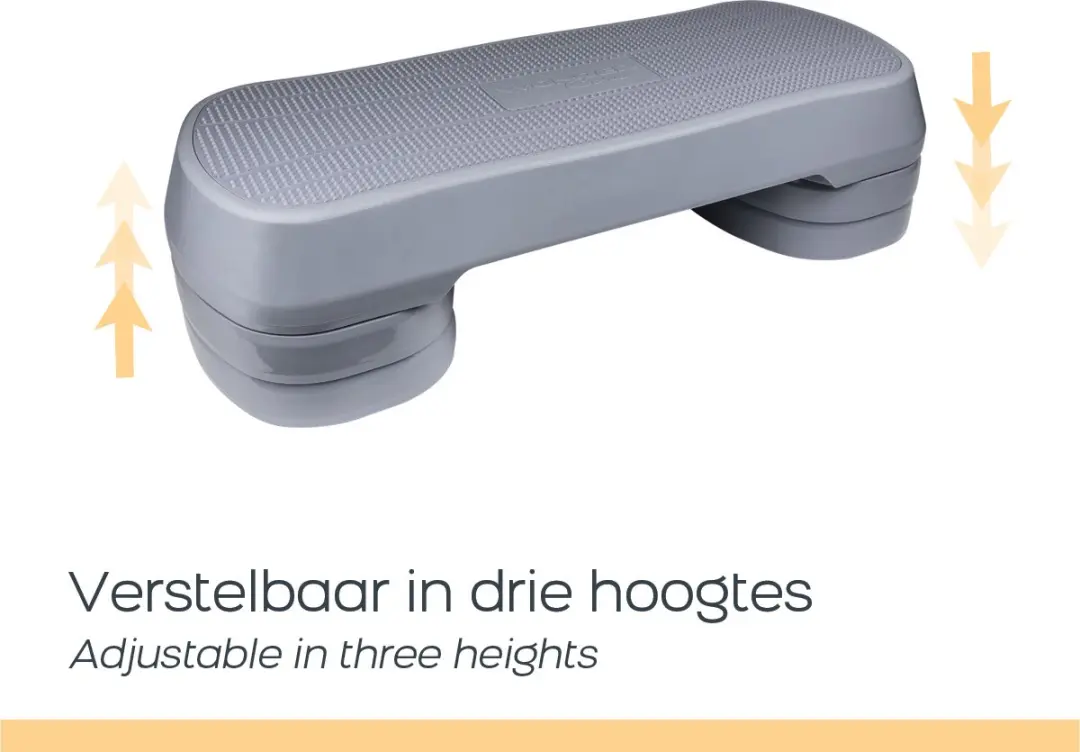 Wonder Core Fitness Aerobic Step - Grijs