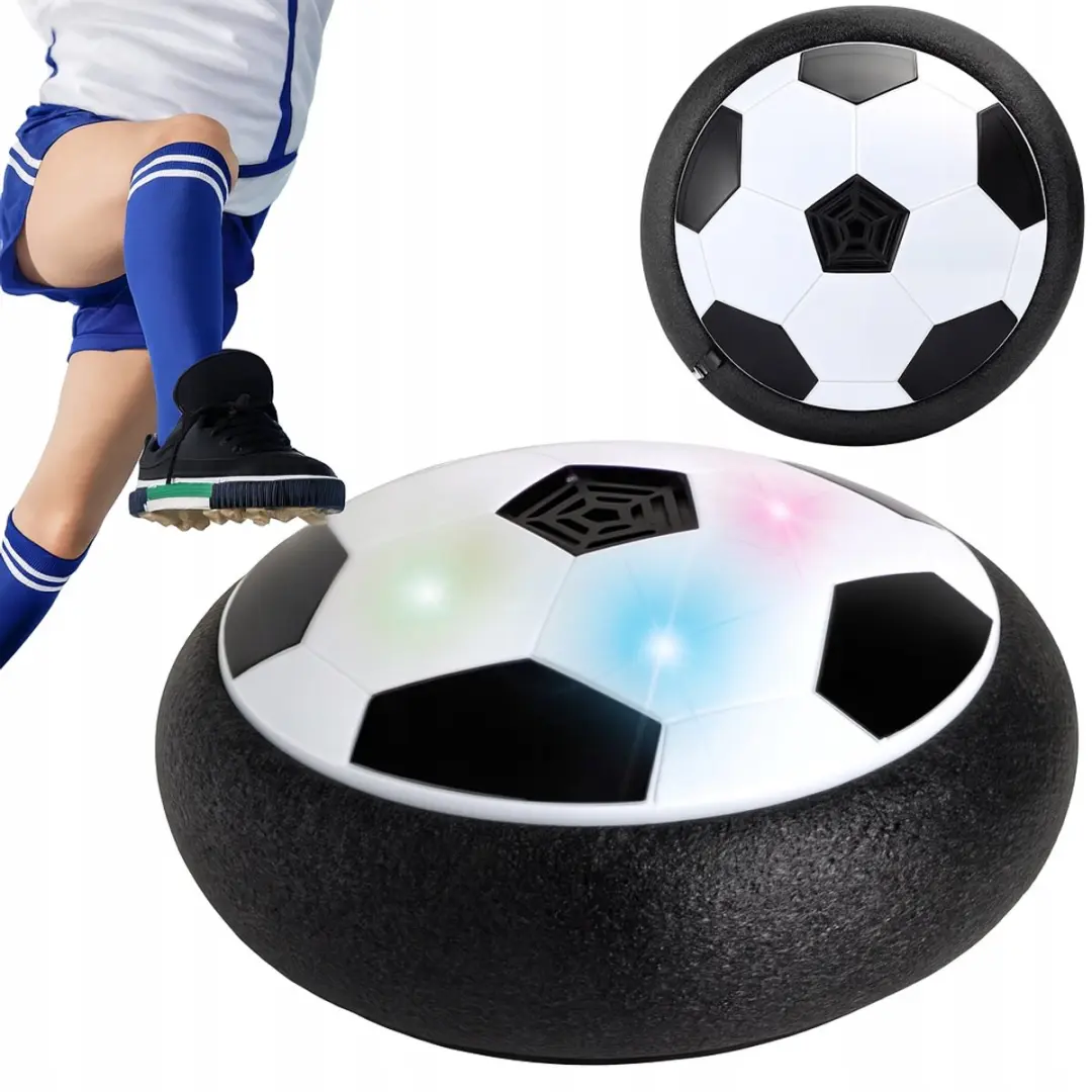 Gerardo's Toys Zwevende LED Voetbal - Zwart