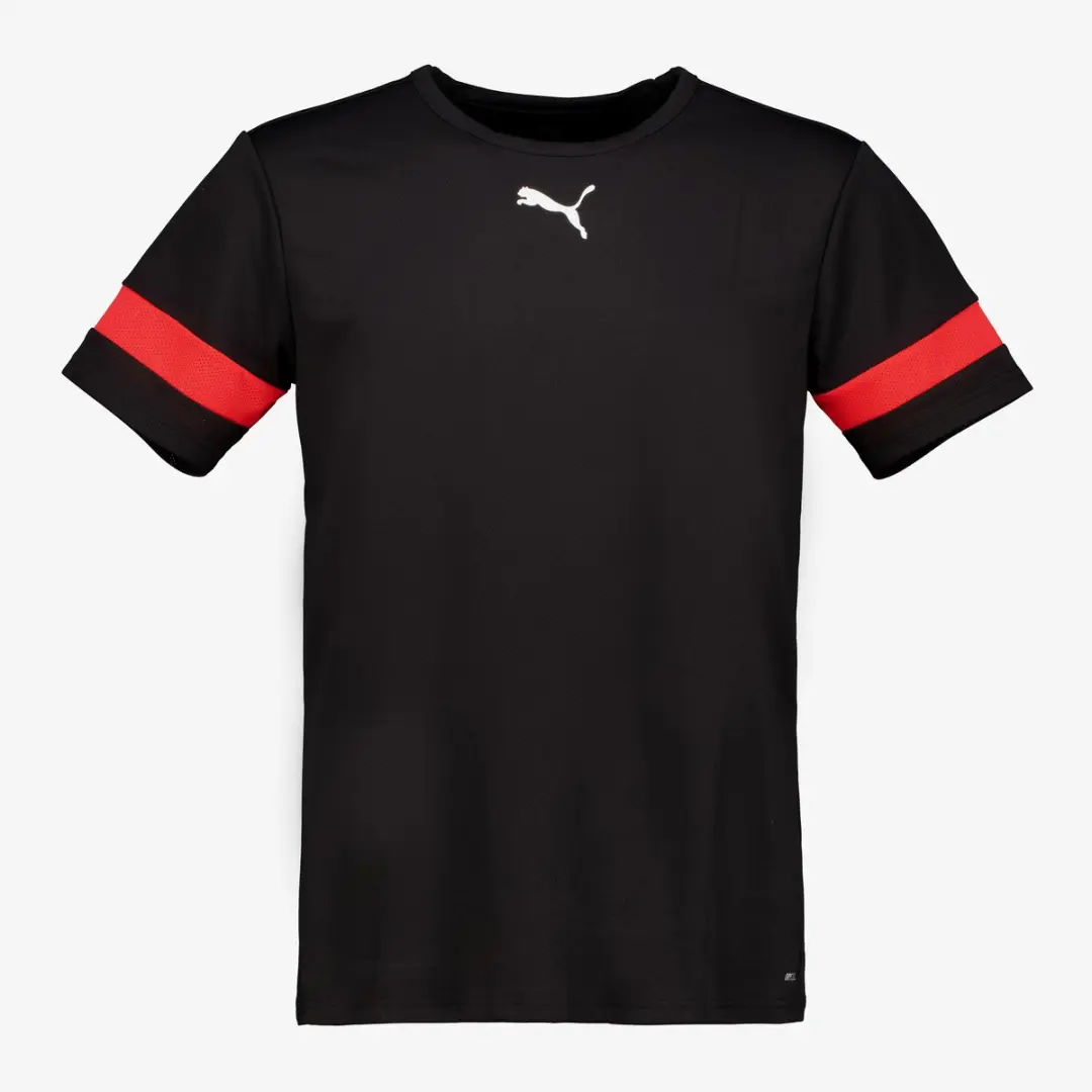 Puma individualRISE heren voetbal T-shirt zwart