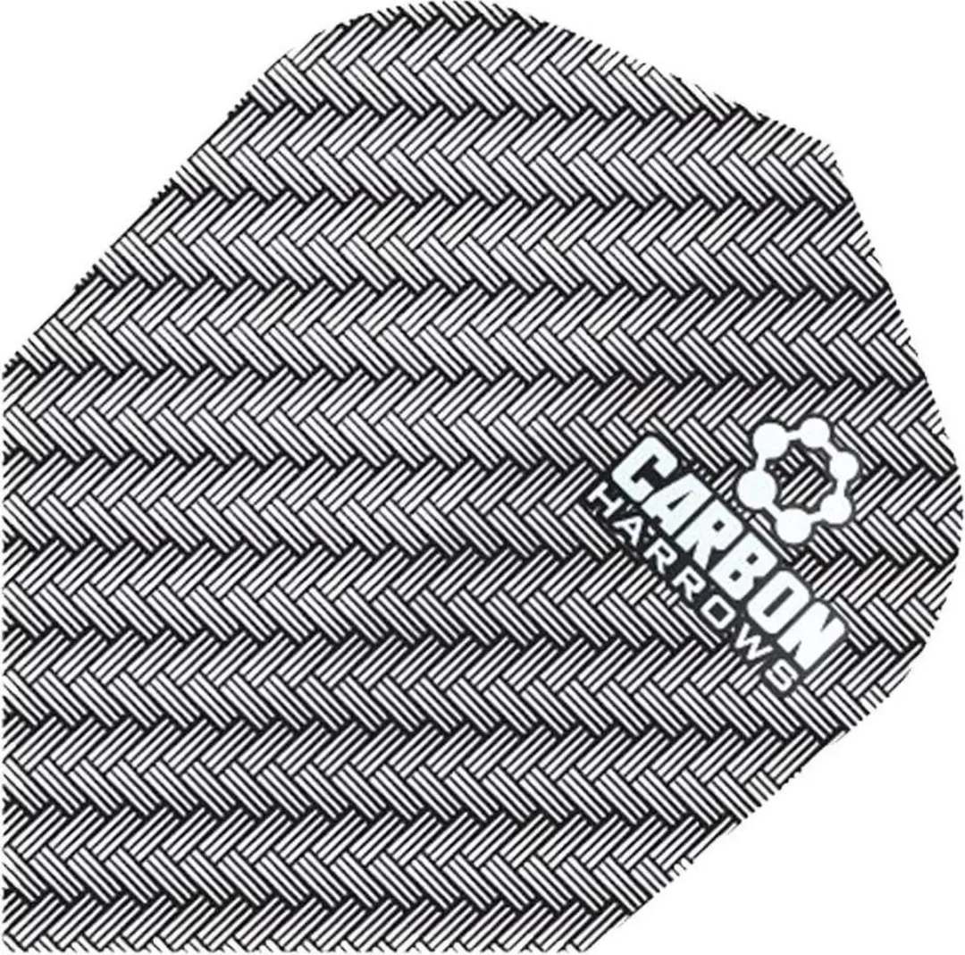 Harrows Carbon Flight HF1200 Darts - 3 Stuks - Zwart