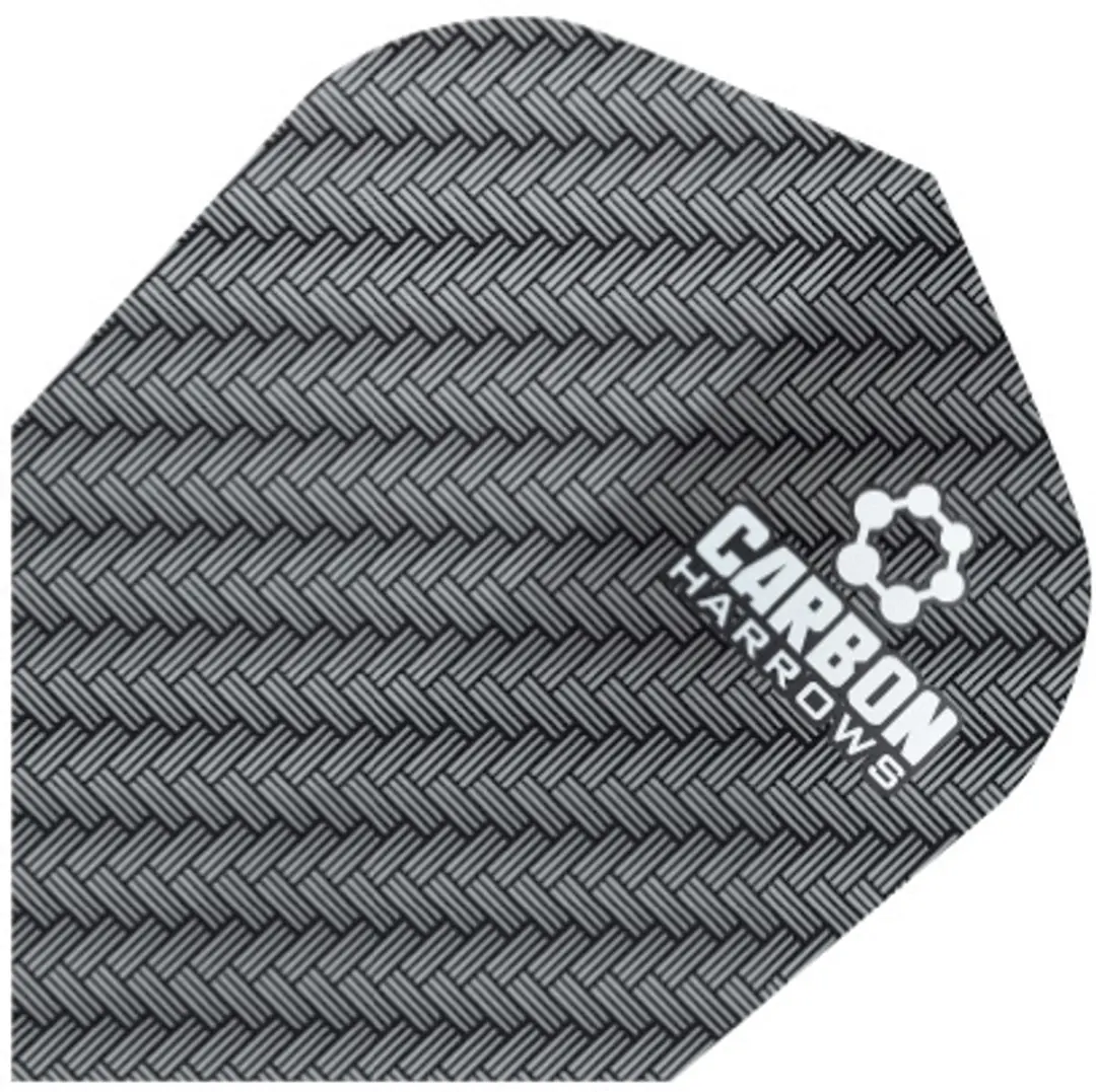 Harrows Carbon Flight HF1200 Darts - 3 Stuks - Zwart