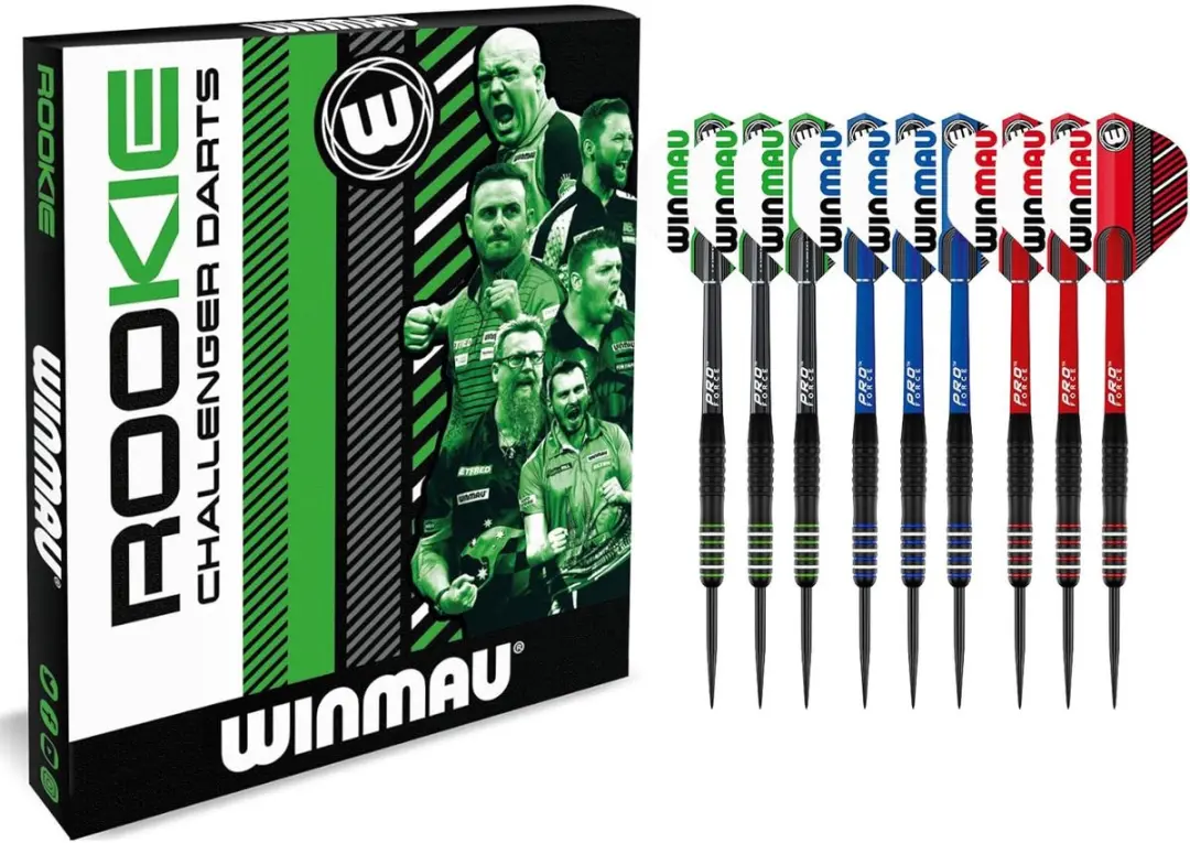 Winmau Dartpijlen Rookie 20g Multipack - 9 Stuks