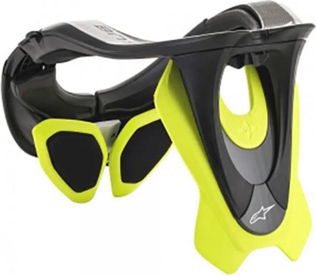 Alpinestars BNS Tech-2 Neckbrace - XS - Zwart/Fluo Geel