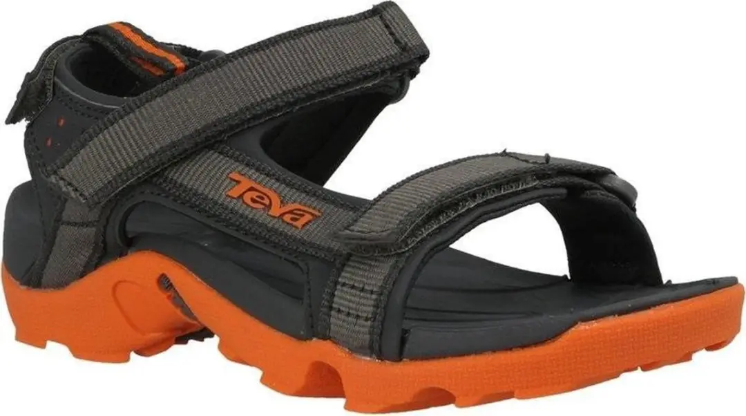 Teva Kids Tanza Sandalen - US8 EU 24/25 - Grijs Oranje