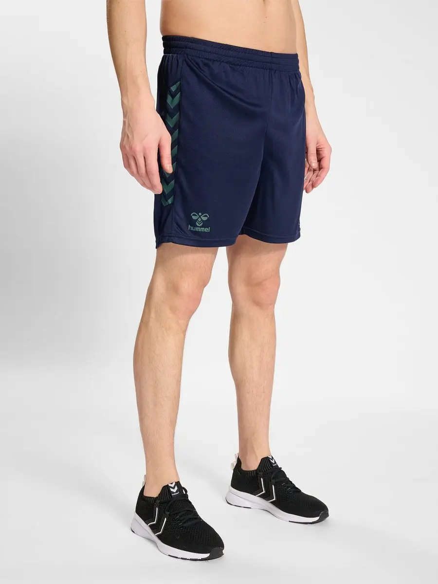 Hummel Hmlstaltic Poly Shorts 219183 Sportbroek - 3XL - Blauw