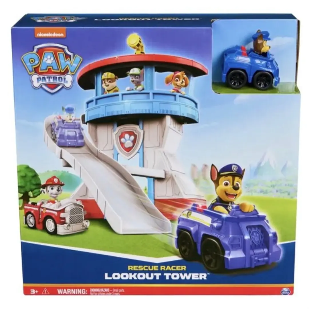 PAW Patrol Rescue Racer Lookout Tower