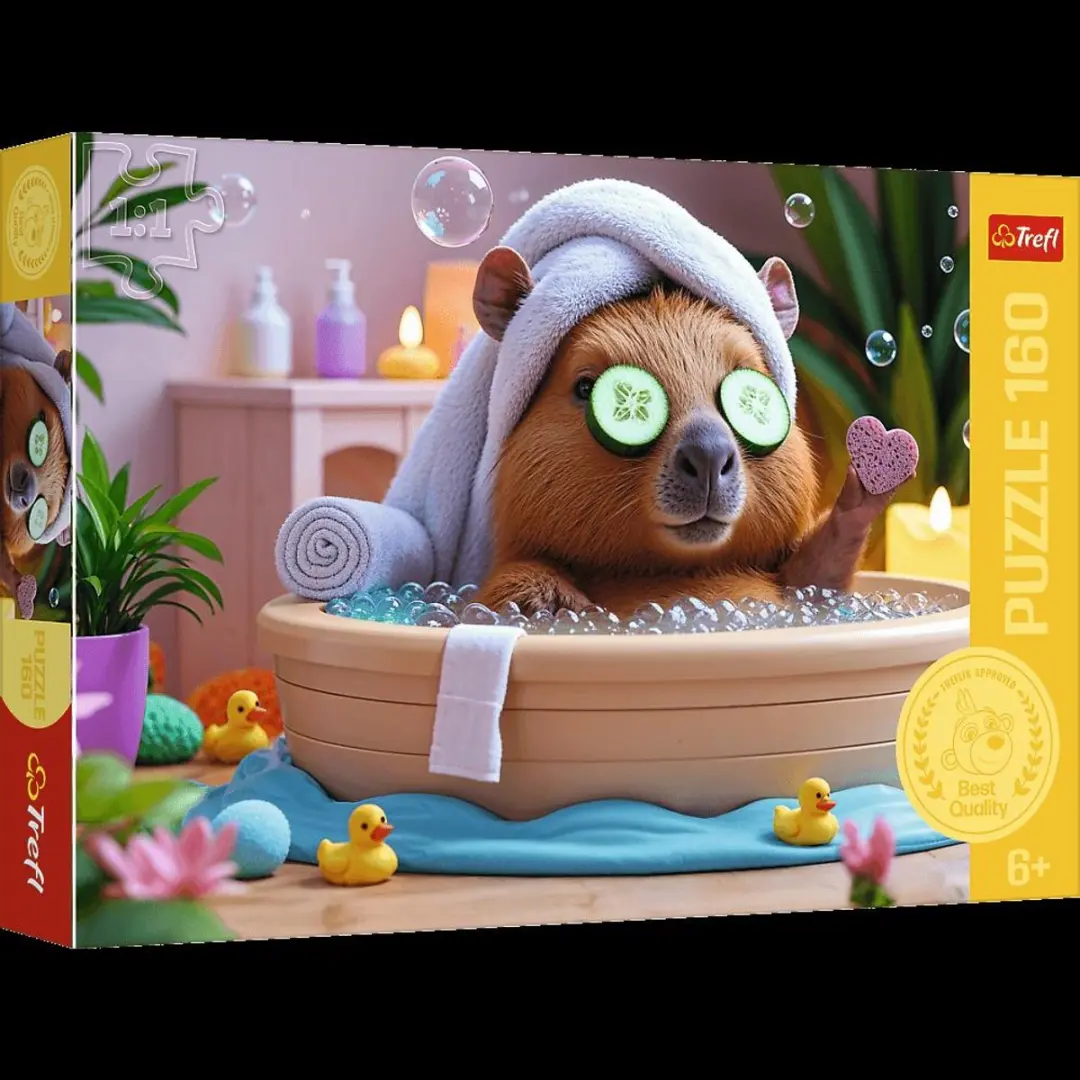 Trefl Puzzel Capibara in SPA 160 Stukjes
