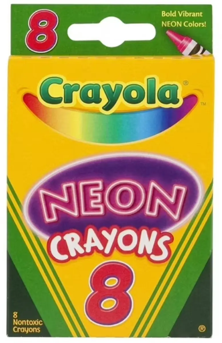 Crayola Neon Krijtjes 8 Stuks