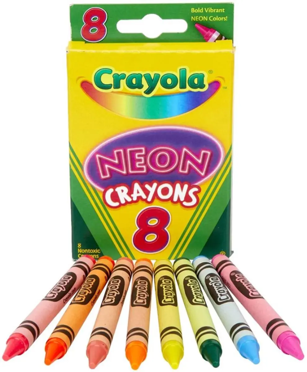Crayola Neon Krijtjes 8 Stuks