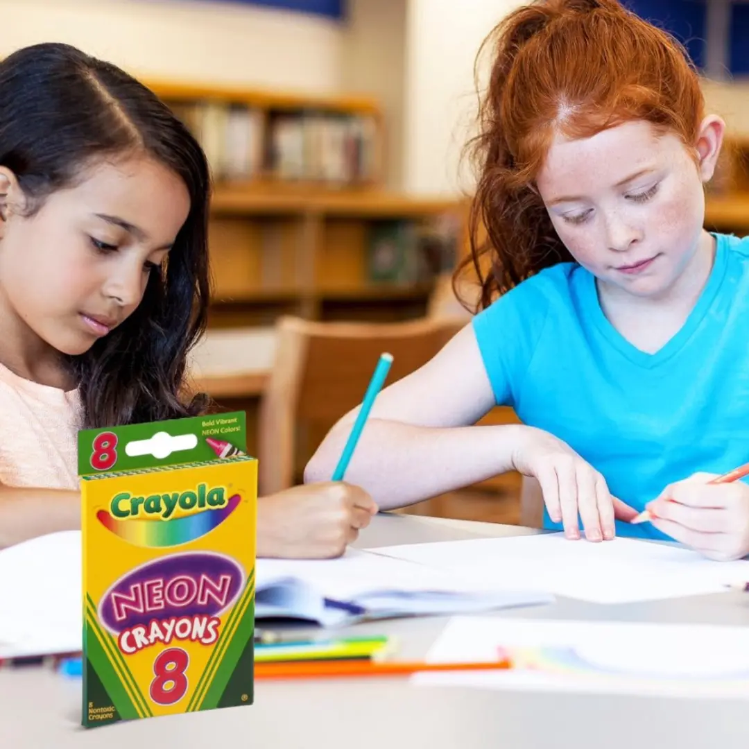 Crayola Neon Krijtjes 8 Stuks