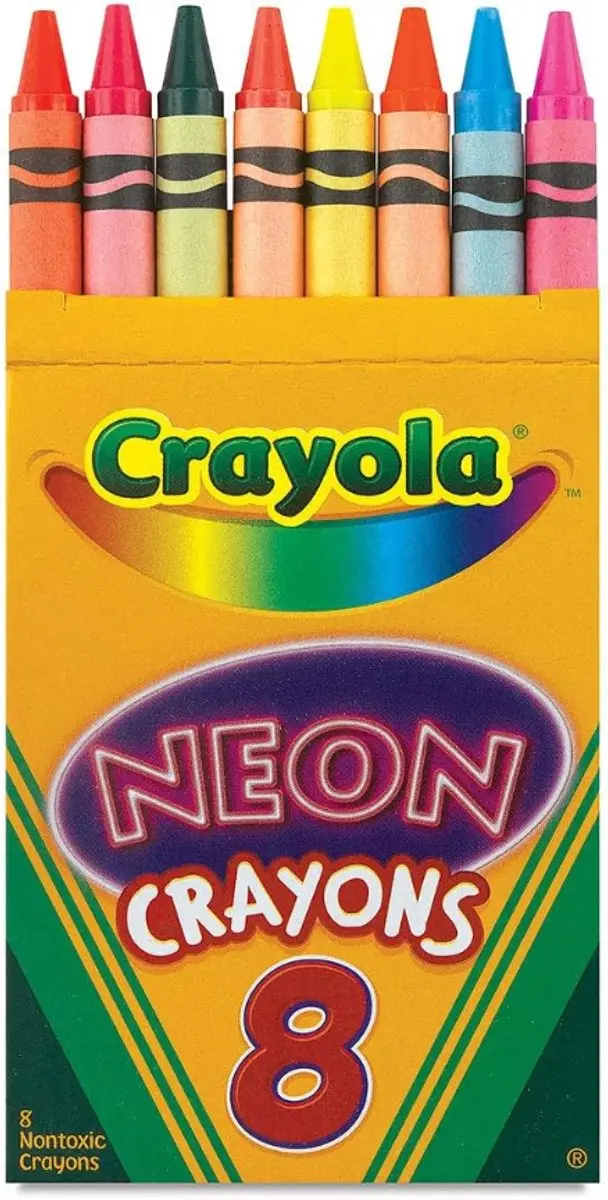 Crayola Neon Krijtjes 8 Stuks