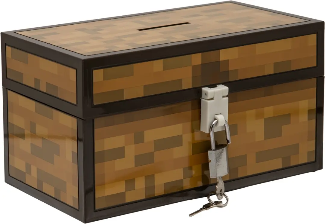 Paladone Minecraft Spaarpot Kistvorm - PP13601MCF - Multicolor