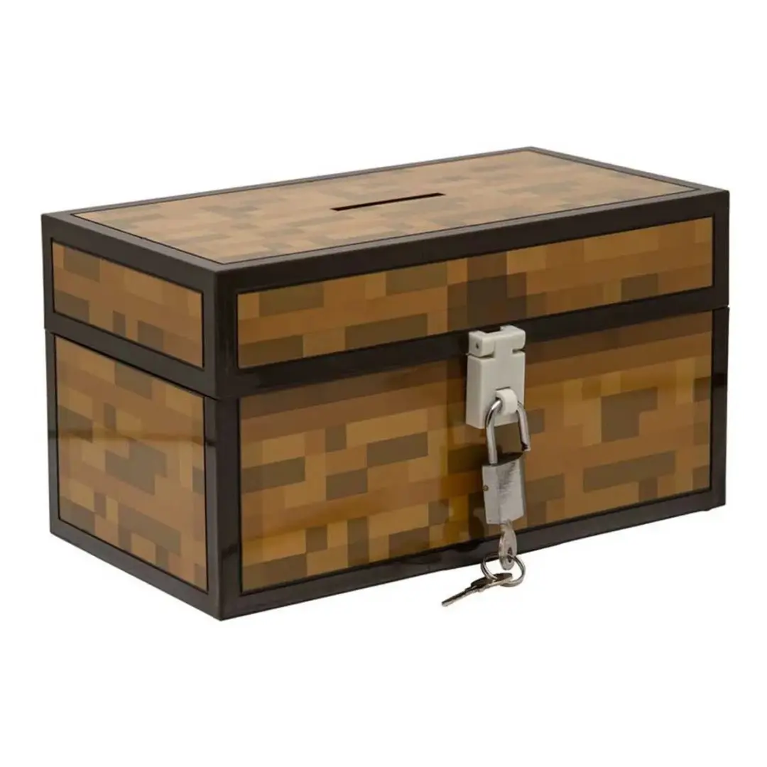 Paladone Minecraft Spaarpot Kistvorm