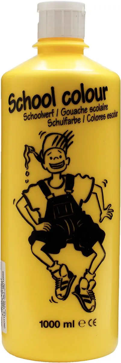 Talens School Colours Geel 1000ml