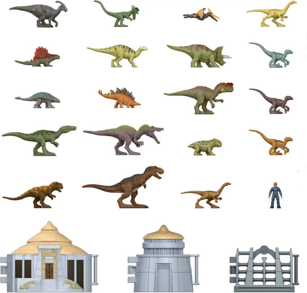 Jurassic World Mini's Adventskalender JLD23 - Meerkleurig - afbeelding 6 van 6