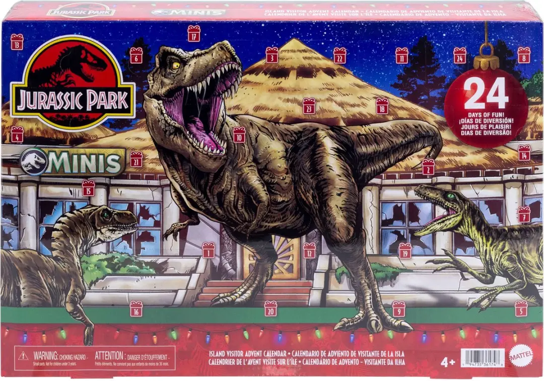Jurassic World Mini's Adventskalender JLD23 - Meerkleurig
