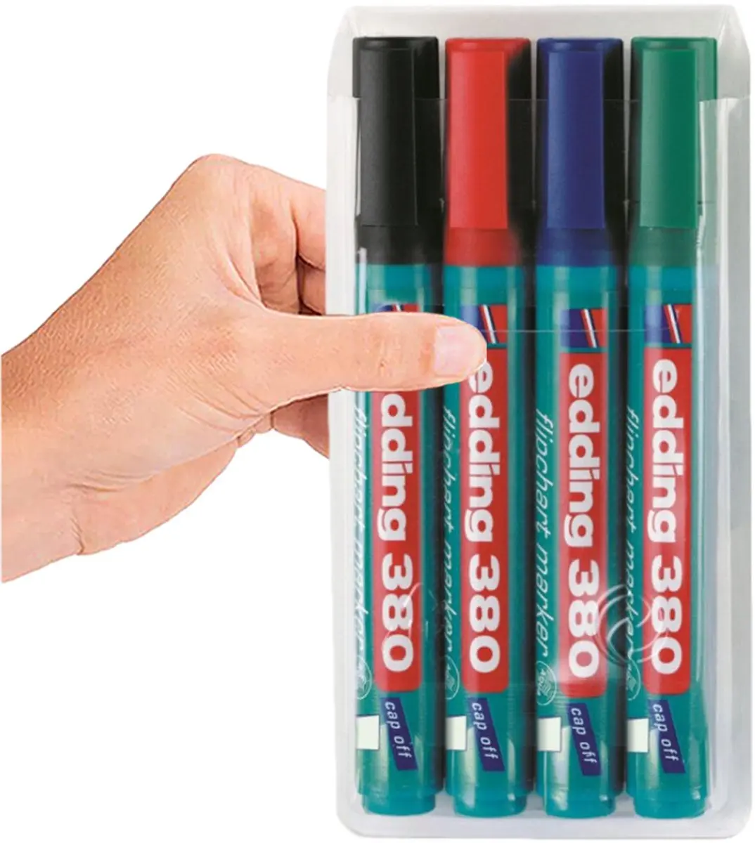 edding Flipchart Markers Set - 4 Stuks Multicolor