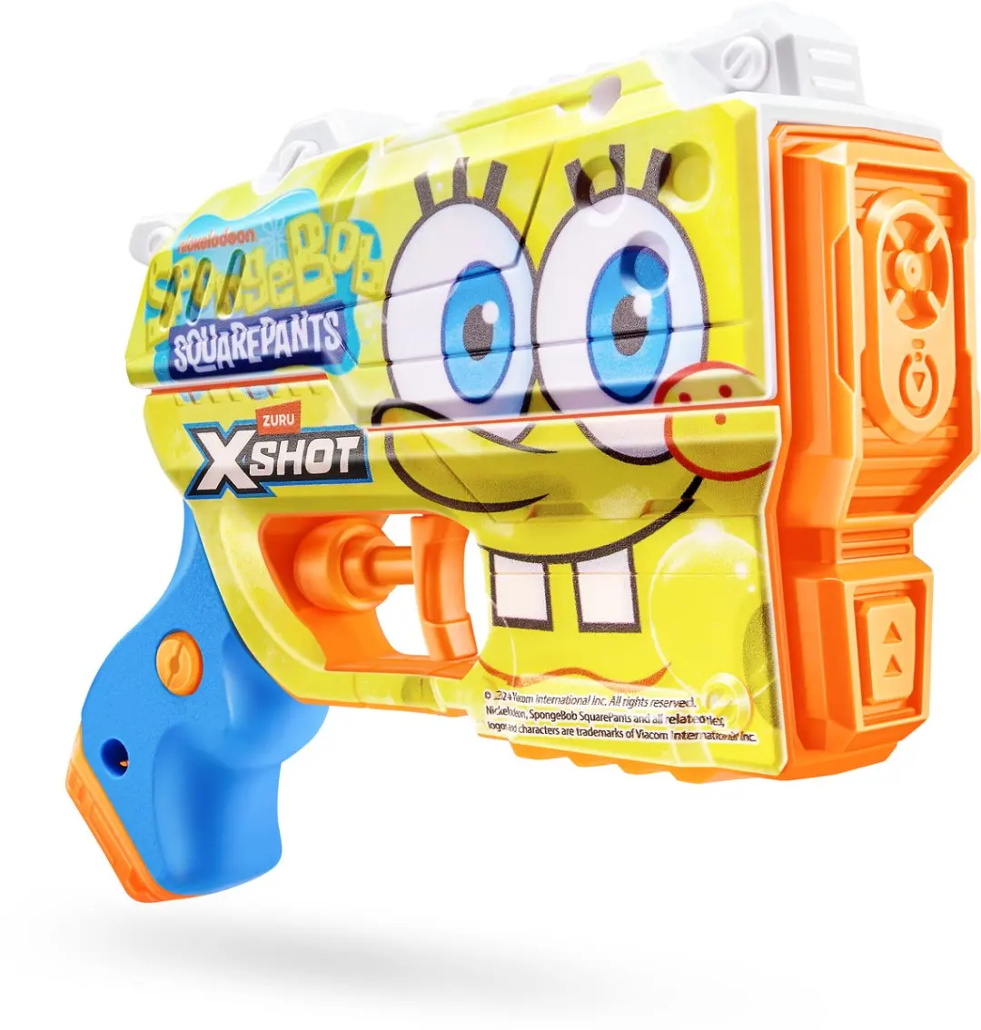 XSHOT Water Spongebob Jr Fast Fill Water Blaster 150L - Geel