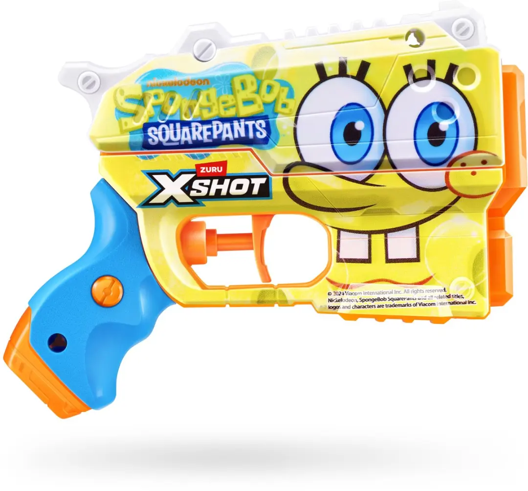 XSHOT Water Spongebob Jr Fast Fill Water Blaster 150L - Geel