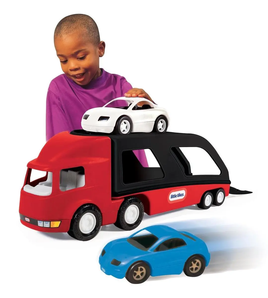 Little Tikes Grote Autotransporter 404914 - Rood/Zwart