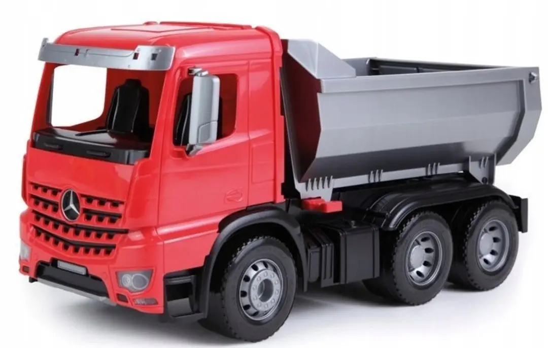 Lena Worxx Vrachtwagen Speelgoed - Grijs/Rood