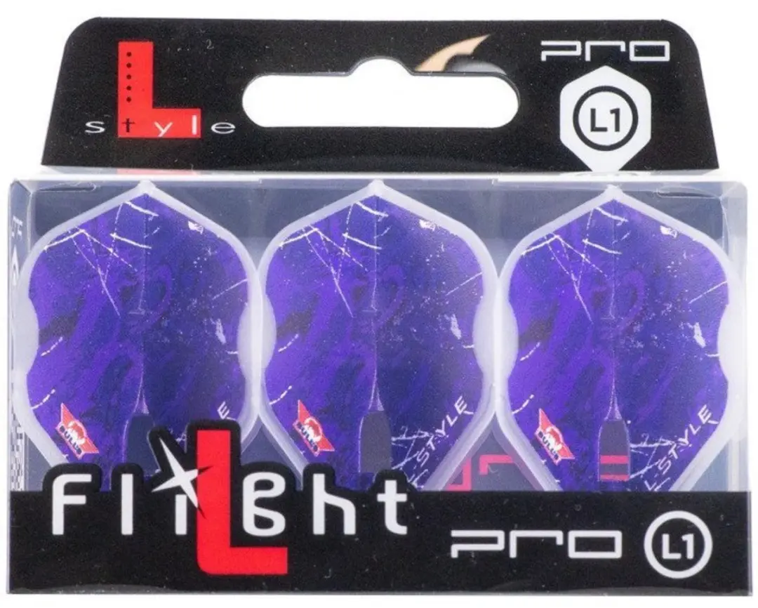 Bull's L-Style Lerena R1 Pro Dart Flights BU-51046 - 3 Stuks