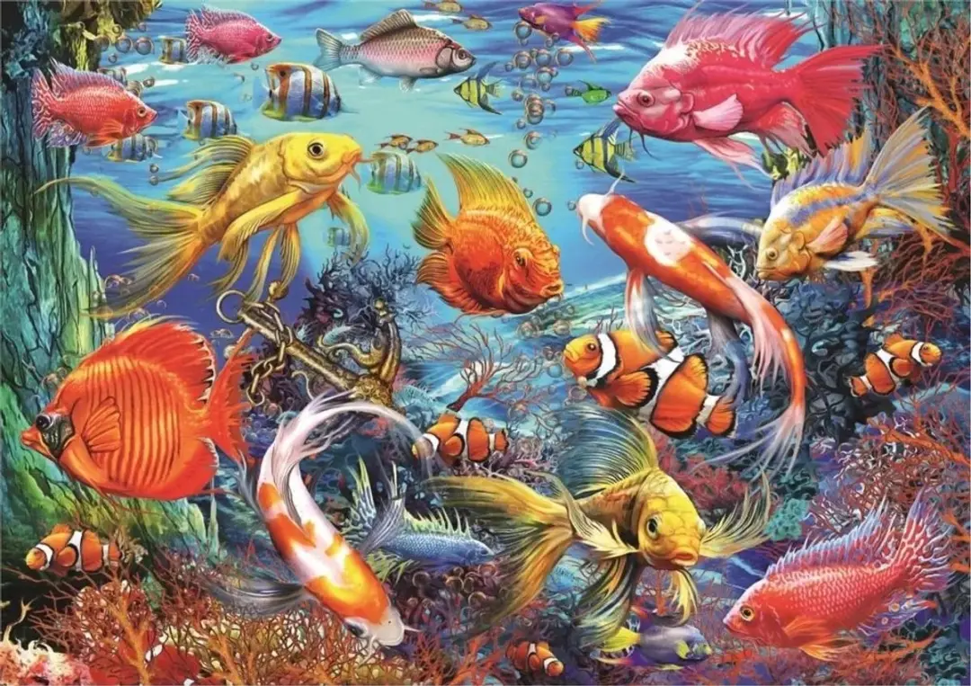 Trefl Puzzel Onderwaterleven 1060 Stukjes - Multi